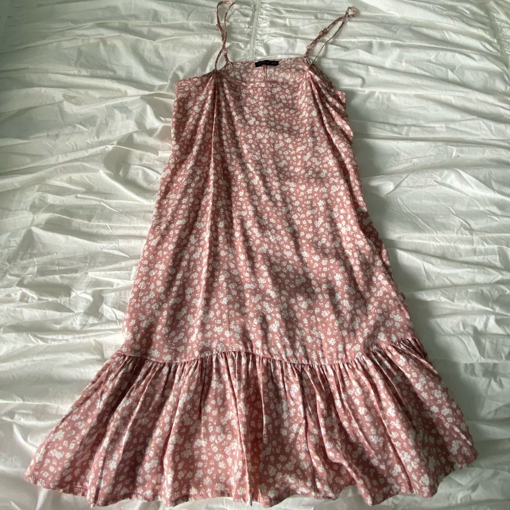 Cotton On Pink Flowery Dress